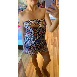 Angie Tribal Print Romper ☀️